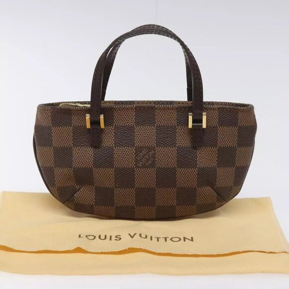 LOUIS VUITTON Damier Ebene Manosque GM Accessory Pouch N51120 LV Auth 114977 - Picture 14 of 16